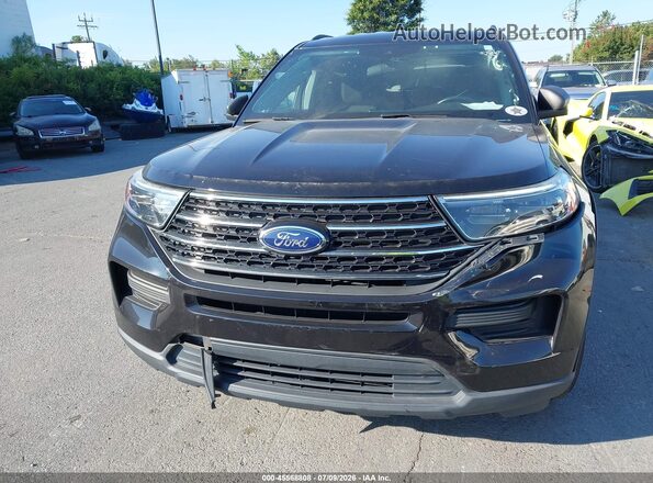 1FMSK7DH6LGC85774 2020 FORD EXPLORER Black Вид щитка приладів