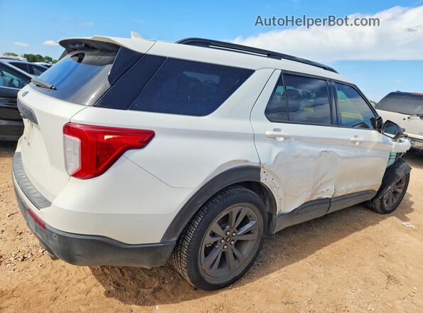 1FMSK7DH6MGB15643 2021 FORD EXPLORER White უკანა მარჯვენა