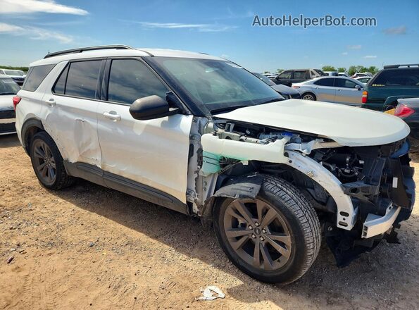 1FMSK7DH6MGB15643 2021 FORD EXPLORER White წინა მარჯვენა