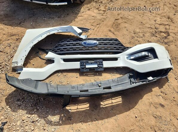 1FMSK7DH6MGB15643 2021 FORD EXPLORER White VIN კოდის სტიკერის ხედი
