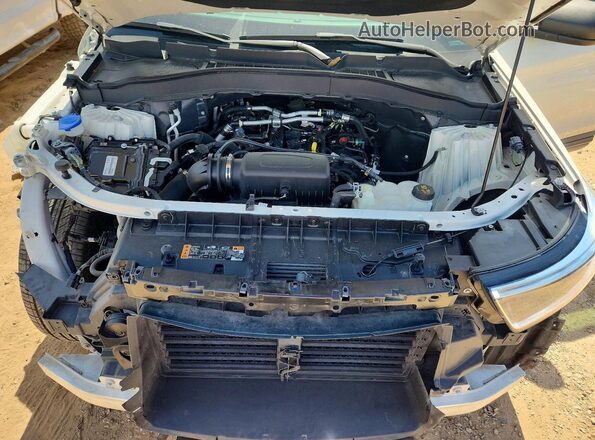 1FMSK7DH6MGB15643 2021 FORD EXPLORER White ძრავის განყოფილების ხედი