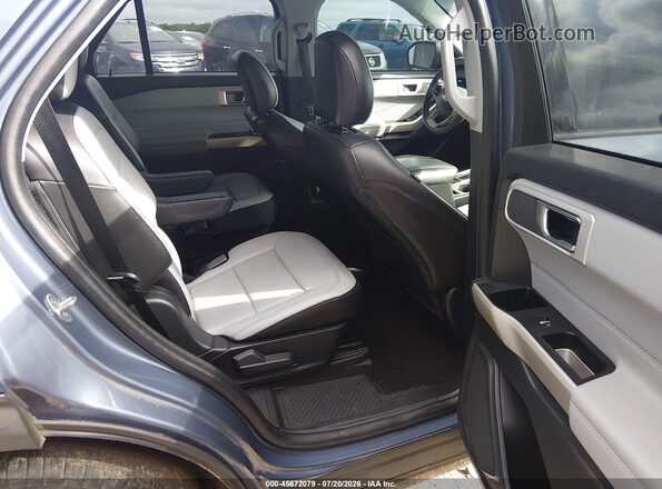 1FMSK7DH6MGB67726 2021 FORD EXPLORER Light Blue Вид наклейки с VIN-кодом
