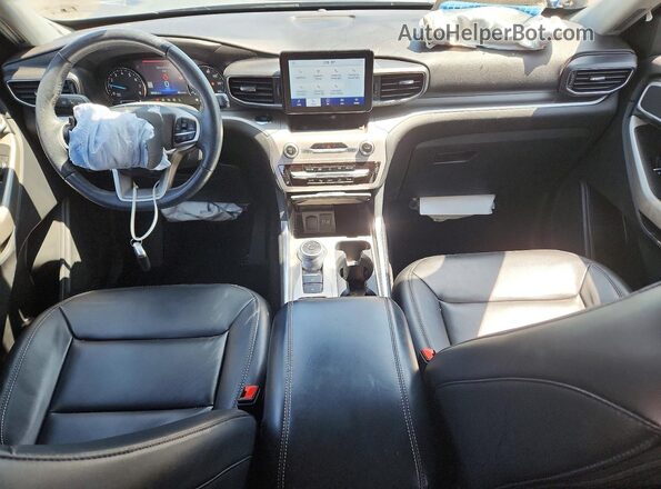 1FMSK7DH6NGA69135 2022 FORD EXPLORER Gray Вид панелі приладів