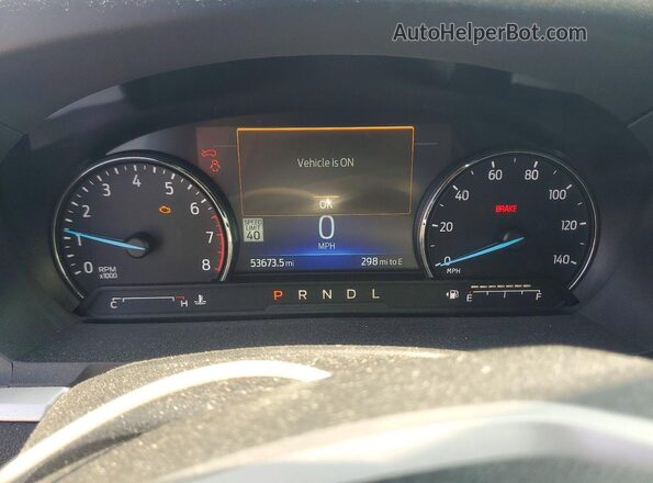 1FMSK7DH6NGA76828 2022 FORD EXPLORER Black Widok zestawu wskaźników
