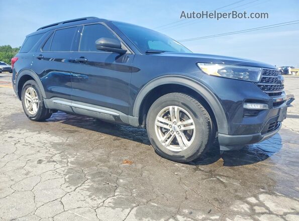 1FMSK7DH6NGA76828 2022 FORD EXPLORER Black Przód prawy
