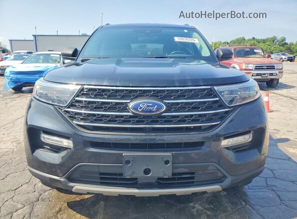 1FMSK7DH6NGA76828 2022 FORD EXPLORER Black Widok z przodu