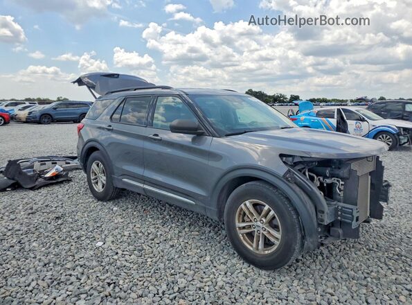1FMSK7DH6NGA79597 2022 FORD EXPLORER Угольный Передняя правая четверть