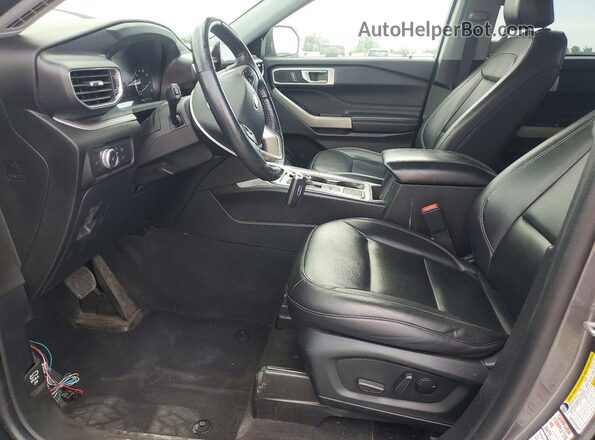 1FMSK7DH6NGA79597 2022 FORD EXPLORER Угольный Вид салона спереди