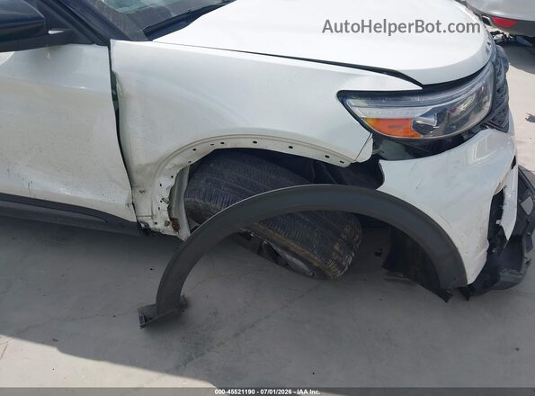 1FMSK7DH6NGB43475 2022 FORD EXPLORER White Vista frontal