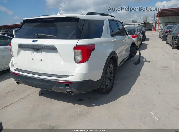 1FMSK7DH6NGB43475 2022 FORD EXPLORER White Trasero derecho