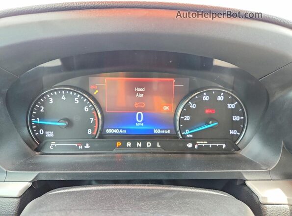 1FMSK7DH6NGC50140 2022 FORD EXPLORER Green Widok zestawu wskaźników