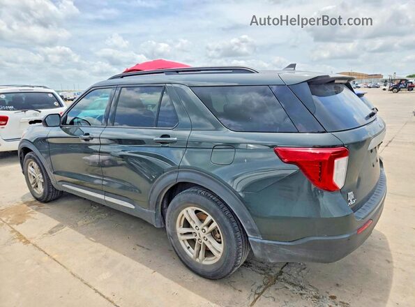 1FMSK7DH6NGC50140 2022 FORD EXPLORER Green Tył lewy