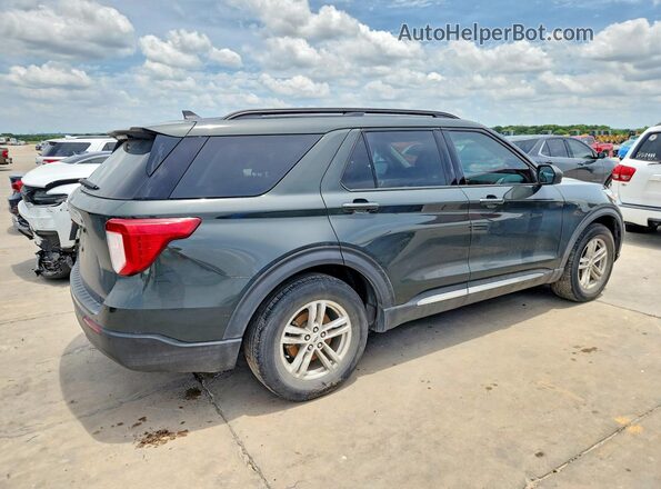 1FMSK7DH6NGC50140 2022 FORD EXPLORER Green Tył prawy