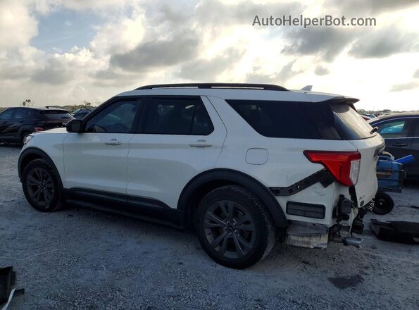 1FMSK7DH6PGA13201 2023 FORD EXPLORER Белый Задняя левая четверть