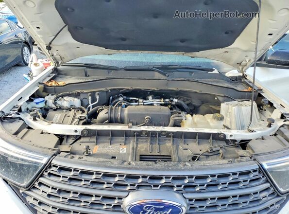 1FMSK7DH6PGA13201 2023 FORD EXPLORER Белый Вид подкапотного пространства
