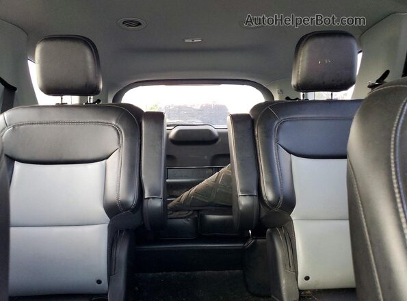 1FMSK7DH6PGA13201 2023 FORD EXPLORER Белый Вид задних сидений