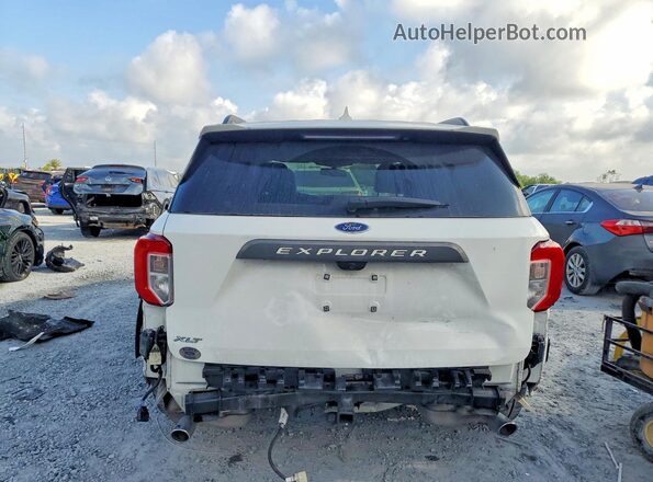 1FMSK7DH6PGA13201 2023 FORD EXPLORER Белый Вид сзади