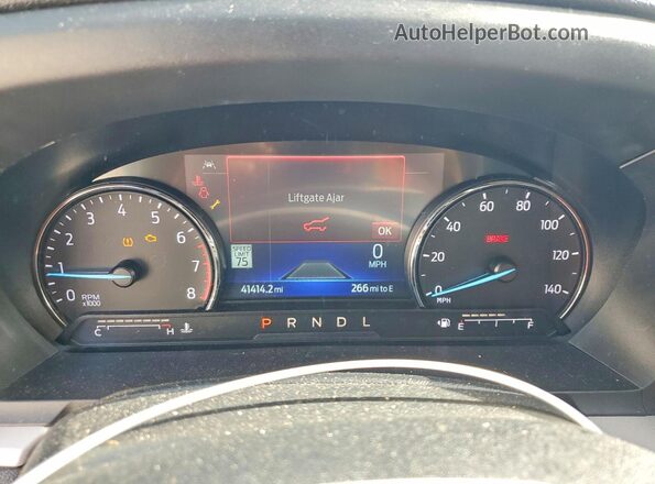 1FMSK7DH6PGA97469 2023 FORD EXPLORER Blue Vista del cuadro de instrumentos