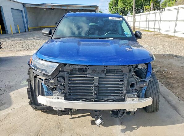 1FMSK7DH6PGA97469 2023 FORD EXPLORER Blue Vista frontal