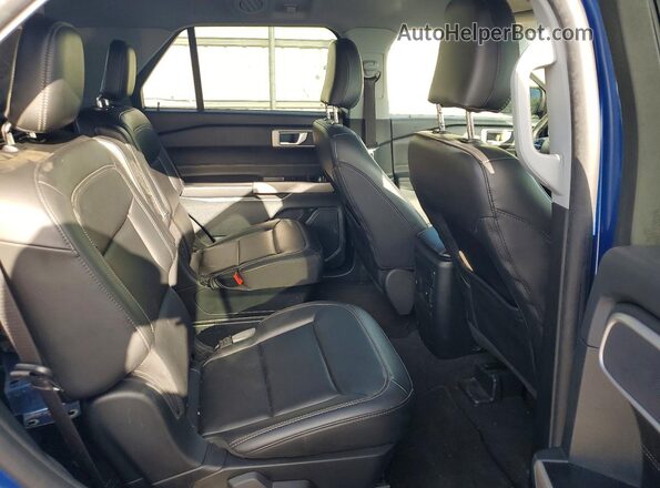 1FMSK7DH6PGA97469 2023 FORD EXPLORER Blue Vista de los asientos traseros