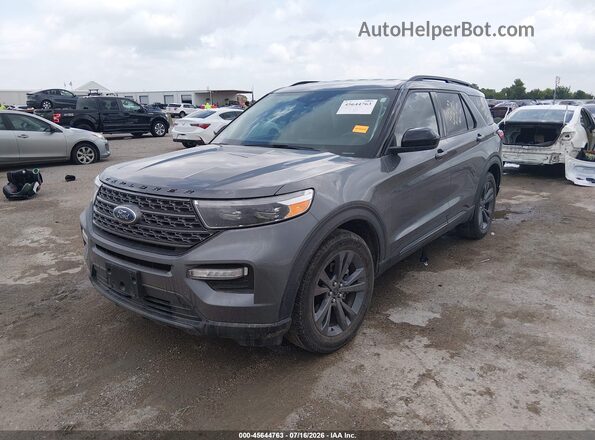 1FMSK7DH6RGA17557 2024 FORD EXPLORER Gray Przód lewy