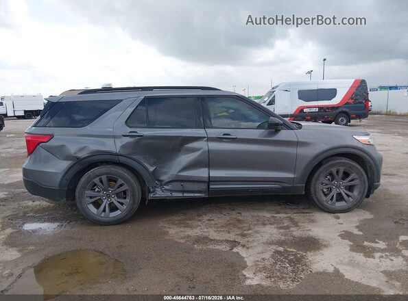 1FMSK7DH6RGA17557 2024 FORD EXPLORER Gray Widok wnętrza z tyłu