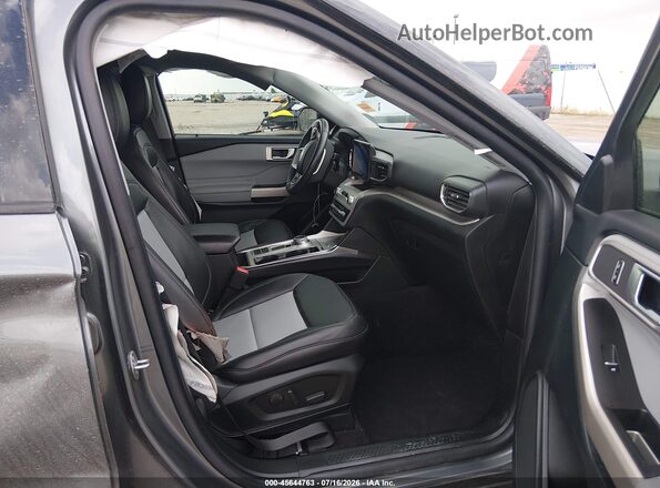 1FMSK7DH6RGA17557 2024 FORD EXPLORER Gray Widok wnętrza z przodu