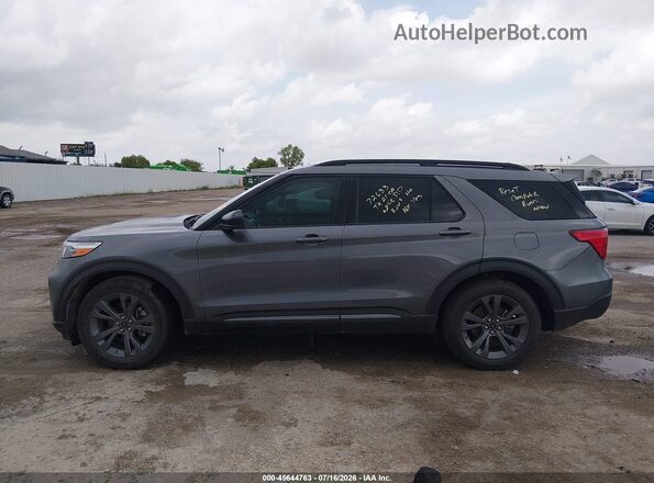 1FMSK7DH6RGA17557 2024 FORD EXPLORER Gray Widok wnętrza 360 stopni