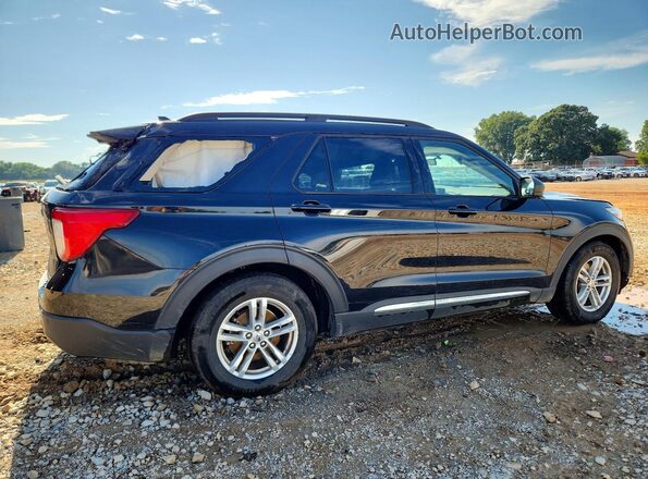 1FMSK7DH7LGA33788 2020 FORD EXPLORER Black Tył prawy