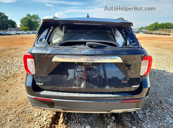 1FMSK7DH7LGA33788 2020 FORD EXPLORER Black Widok z tyłu