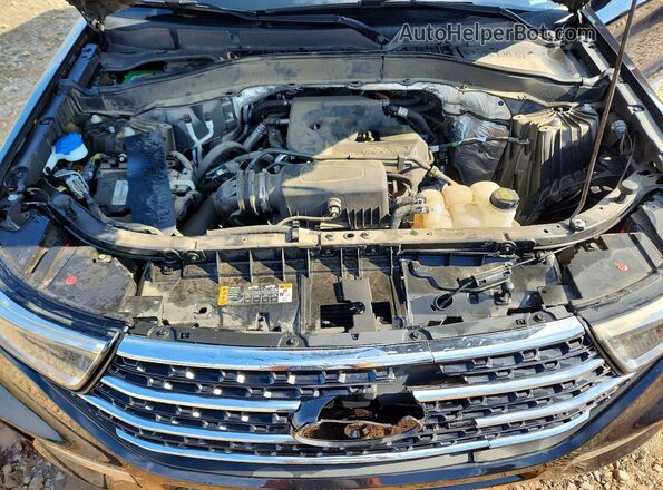 1FMSK7DH7LGA33788 2020 FORD EXPLORER Black Widok komory silnika
