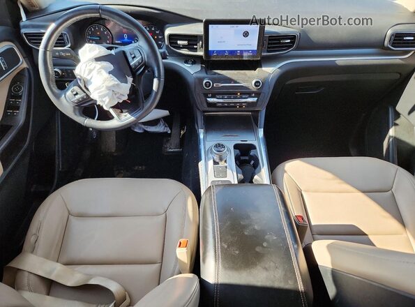 1FMSK7DH7LGA33788 2020 FORD EXPLORER Black Widok deski rozdzielczej