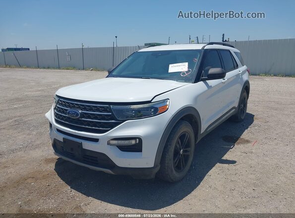 1FMSK7DH7LGA91397 2020 FORD EXPLORER White Front left