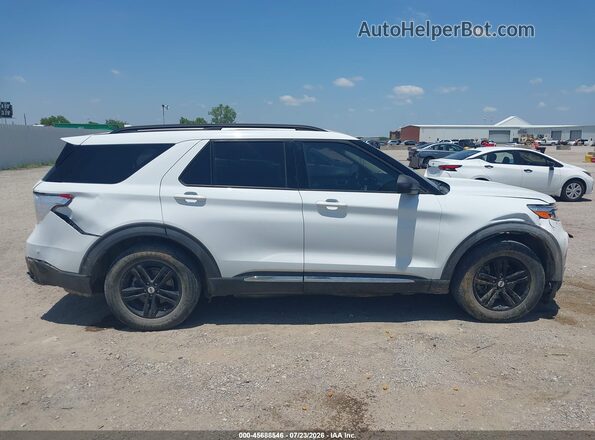 1FMSK7DH7LGA91397 2020 FORD EXPLORER White Rear interior view