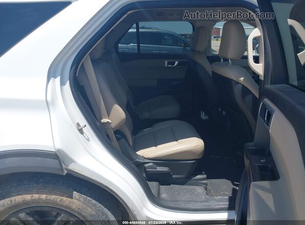 1FMSK7DH7LGA91397 2020 FORD EXPLORER White VIN sticker view