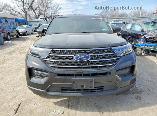 1FMSK7DH7LGB93170 2020 FORD EXPLORER Black წინა ხედი