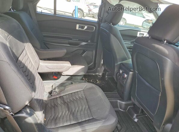 1FMSK7DH7LGB93170 2020 FORD EXPLORER Black უკანა სალონის ხედი