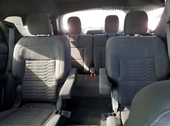 1FMSK7DH7LGB93170 2020 FORD EXPLORER Black უკანა სავარძლების ხედი