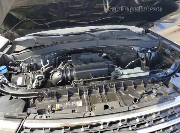 1FMSK7DH7LGB93170 2020 FORD EXPLORER Black ძრავის განყოფილების ხედი
