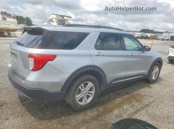 1FMSK7DH7LGC41041 2020 FORD EXPLORER Silver Задня права чверть