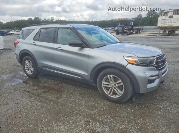 1FMSK7DH7LGC41041 2020 FORD EXPLORER Silver Передня права чверть