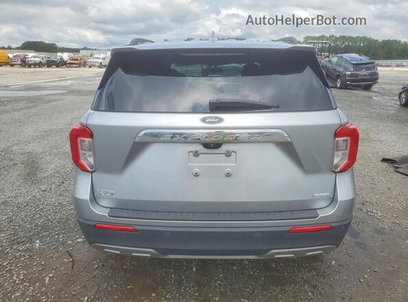1FMSK7DH7LGC41041 2020 FORD EXPLORER Silver Вид ззаду