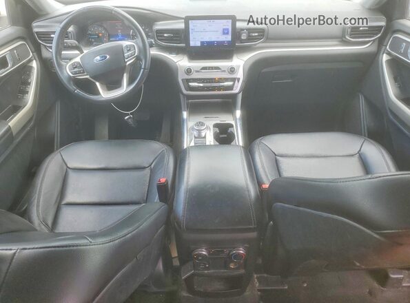 1FMSK7DH7LGC41041 2020 FORD EXPLORER Silver Вид панелі приладів