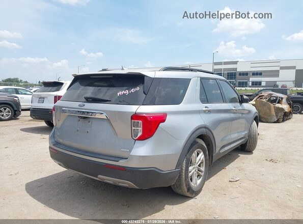 1FMSK7DH7LGC45980 2020 FORD EXPLORER Silver Trasero derecho