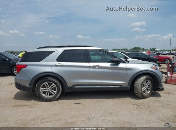 1FMSK7DH7LGC45980 2020 FORD EXPLORER Silver Vista interior trasera