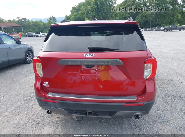 1FMSK7DH7MGC47892 2021 FORD EXPLORER Red 