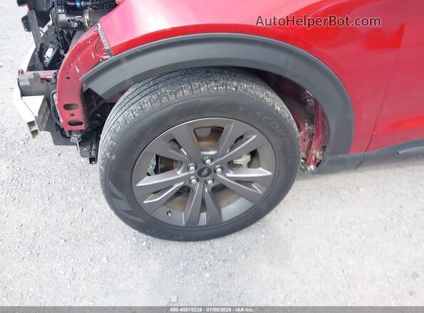 1FMSK7DH7MGC47892 2021 FORD EXPLORER Red Vista del cuadro de instrumentos