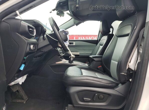 1FMSK7DH7PGA14454 2023 FORD EXPLORER Белый Вид салона спереди