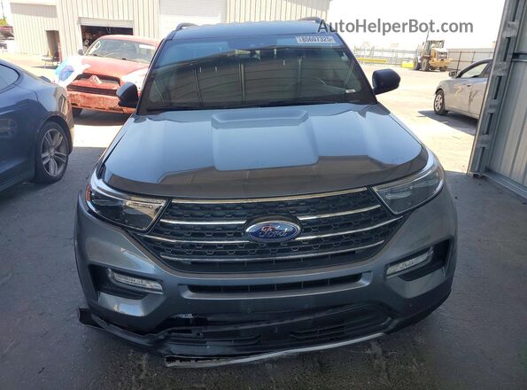 1FMSK7DH7PGB08222 2023 FORD EXPLORER Gray Widok z przodu