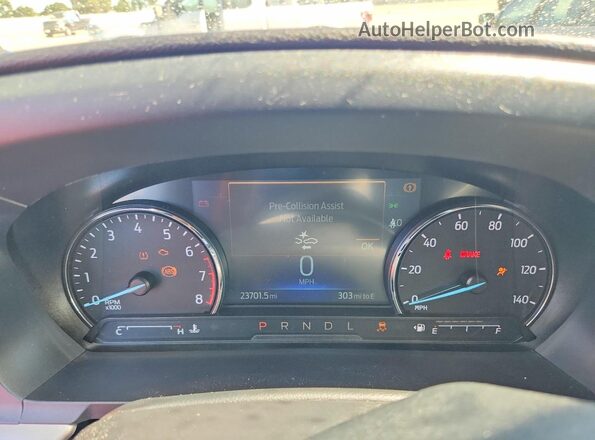 1FMSK7DH7PGB08222 2023 FORD EXPLORER Gray Widok zestawu wskaźników